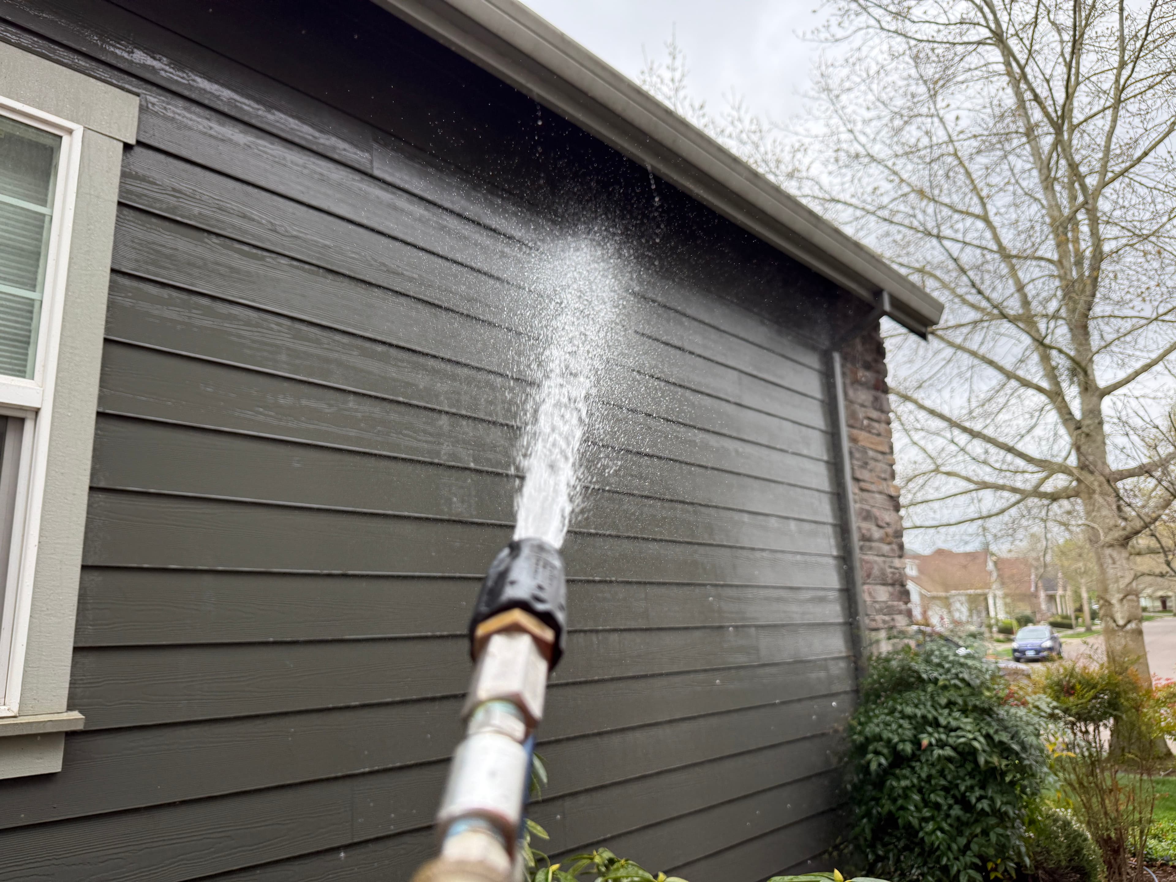 Project House Wash and Window Cleaning Before a Fresh Paint Job image
