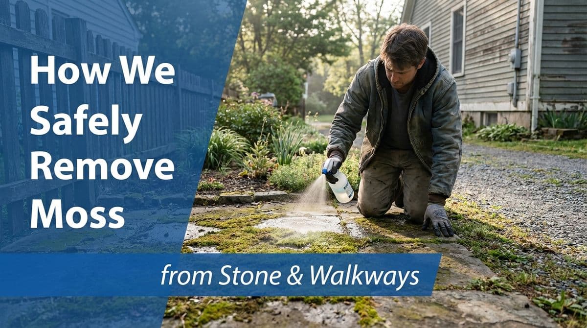 Featured post - How We Safely Remove Moss from Stone & Walkways
